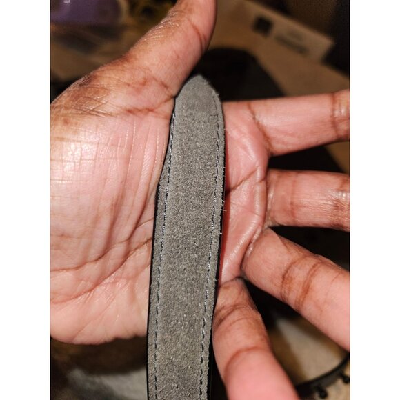 Loeffler Randall Gray Hobo Suede Black Studded Shoulder Crossbody Bag - Picture 11 of 16